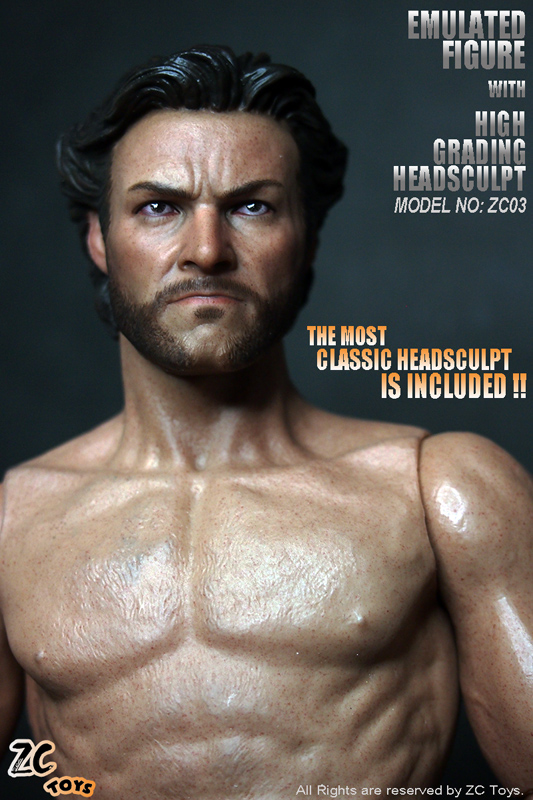 War Wolves Figure Set (Bare Chested) | 1:6 Scale Wolverine 