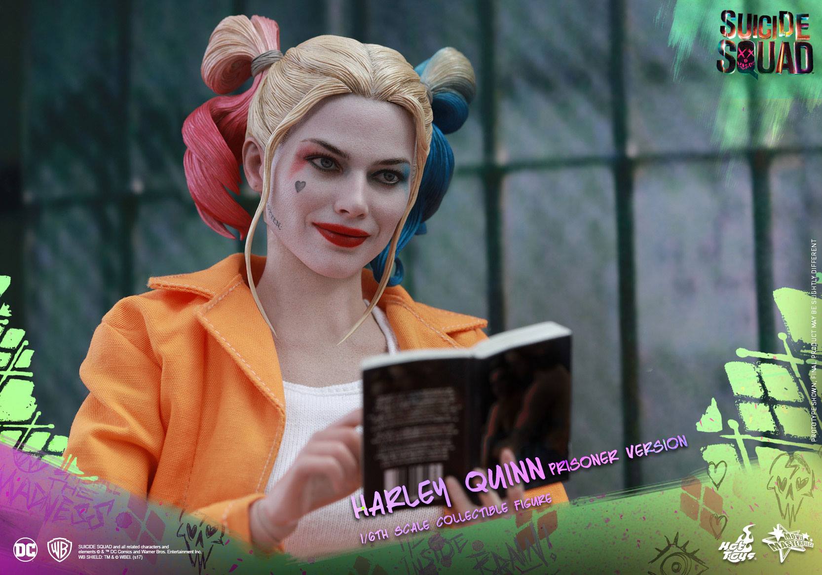1/6 Harley Quinn head 2.0 Prison version Suicide Squad for Phicen verycool ❶USA❶ 