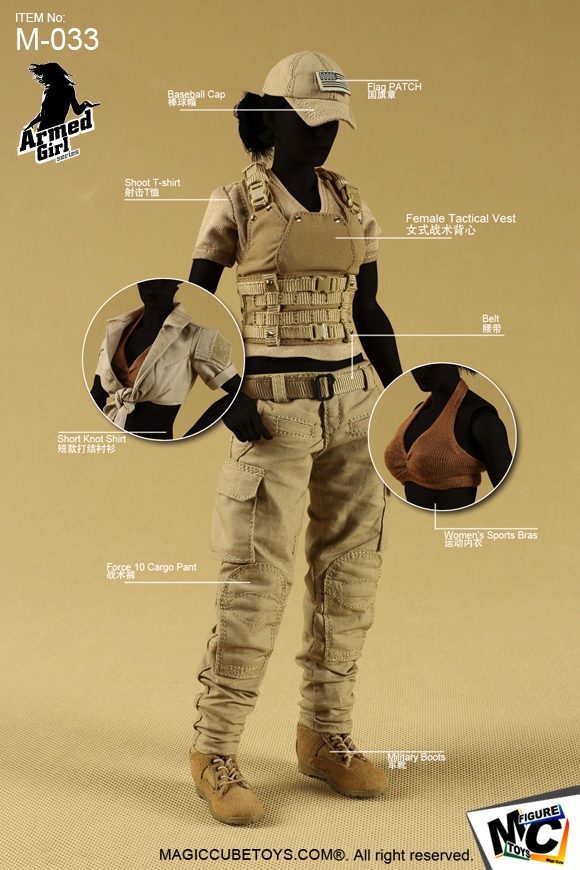 MC Toys: Female Shooter Set