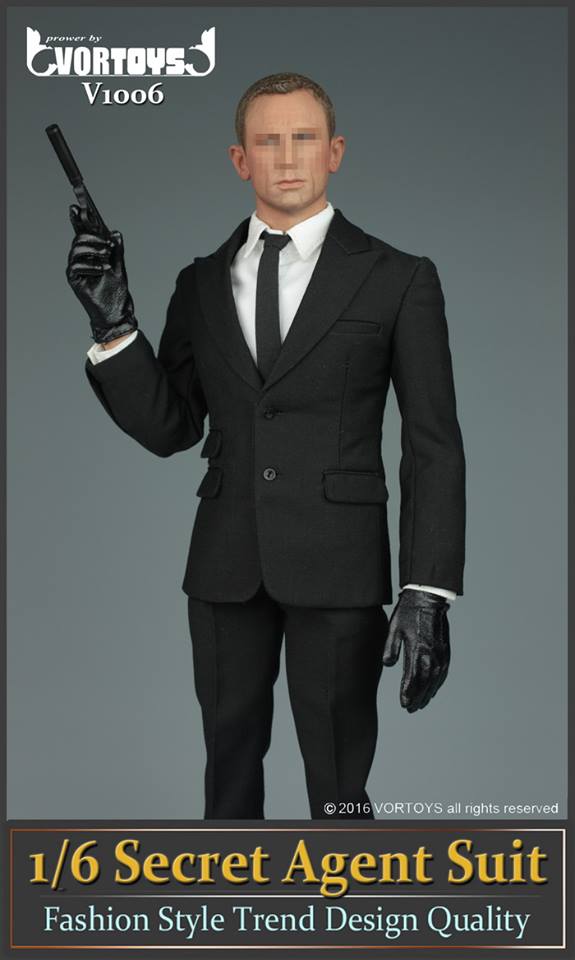 Vortoys Secret Agent Suit Set