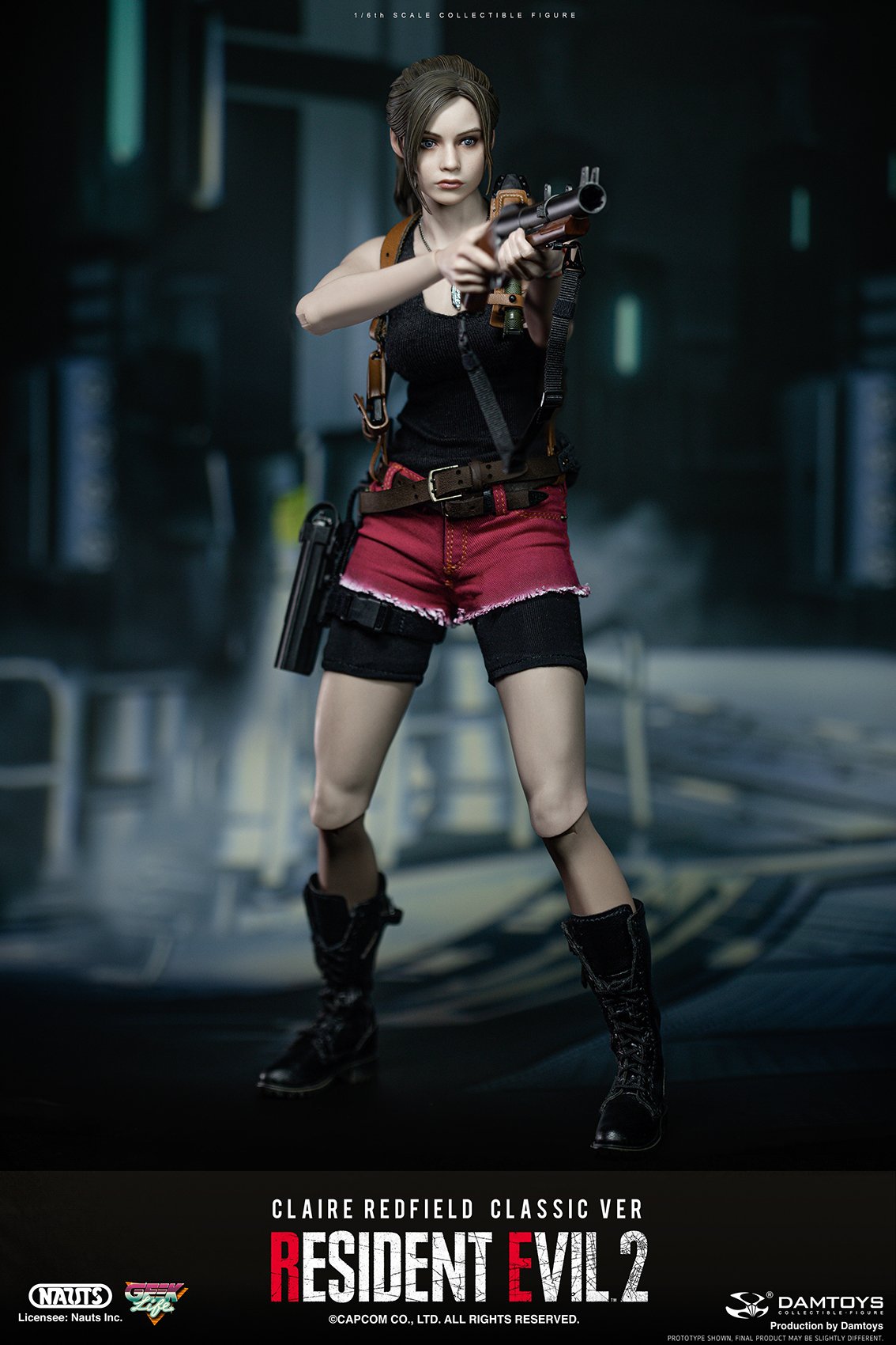 RESIDENT EVIL 2: Collectible Action Figure Claire Redfield Classic