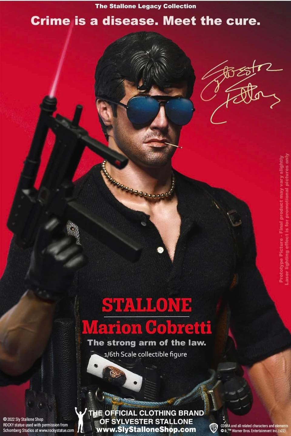 Sly Stallone Shop: Marion Cobretti (Cobra)